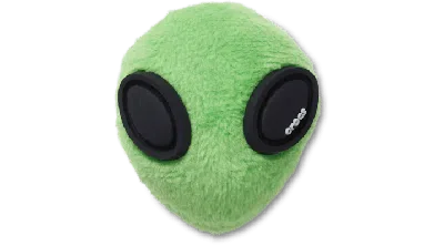 Jibbitz Plush Green Alien
