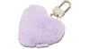 Jibbitz Plush Heart Bag Charm