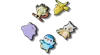 Jibbitz Pokémon Variety 5 Pack