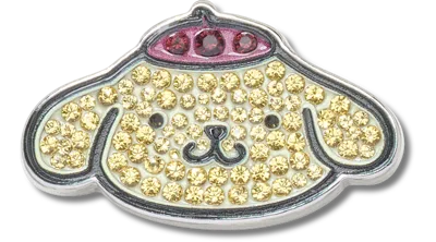 Jibbitz Pompompurin™ With Swarovski® Crystals In Gold