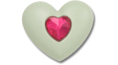 Jibbitz Poptimism Heart In Multi