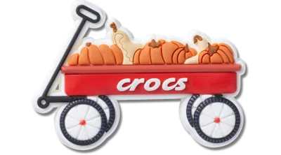Jibbitz Pumpkin Wagon In Multi