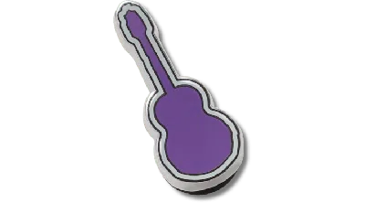 Jibbitz Purple Guitar