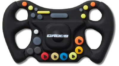 Jibbitz Race Car Steering Wheel
