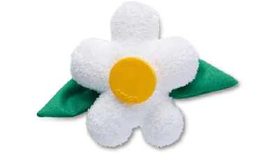 Jibbitz Record Your Own Sound Flower In White