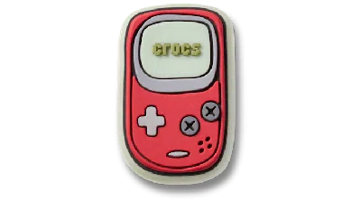 Jibbitz Red Game In Gray
