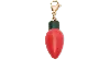 Jibbitz Red Holiday Light Charm In Red