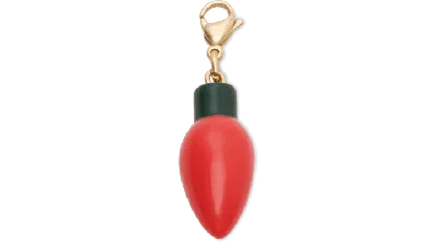 Jibbitz Red Holiday Light Charm