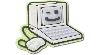 Jibbitz Retro Computer
