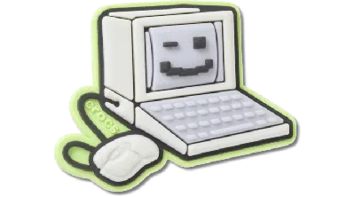 Jibbitz Retro Computer