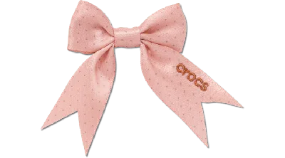 Jibbitz Romantic Pink Bow