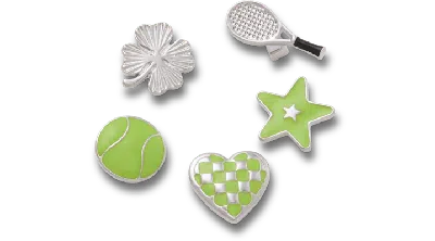 Jibbitz Sandal C Charms Lucky Sport 5 Pack