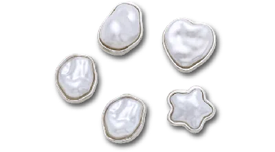 Jibbitz Sandal C Charms Pearl 5 Pack