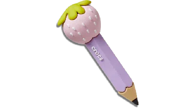 Jibbitz Scented Strawberry Pencil