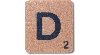 Jibbitz Scrabble D