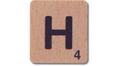Jibbitz Scrabble H