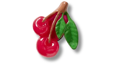 Jibbitz Shiny Cherries