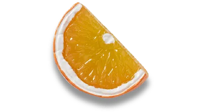 Jibbitz Shiny Orange Slice