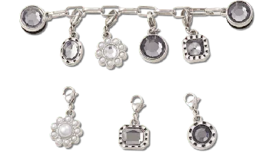 Jibbitz Silver Adjustable Charm Chain