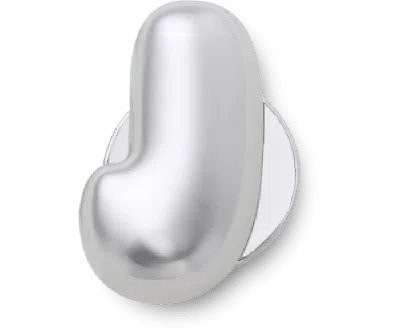 Jibbitz Silver Bubble Letter J