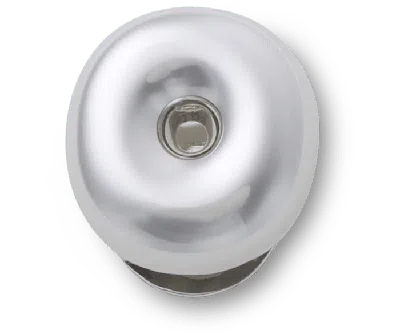 Jibbitz Silver Bubble Letter O