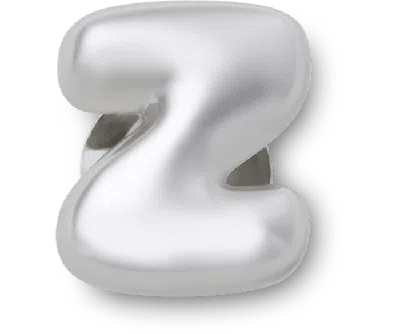 Jibbitz Silver Bubble Letter Z