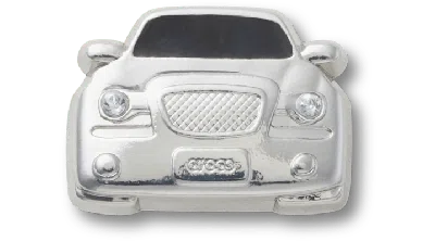 Jibbitz Silver Crocs Car