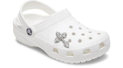 Jibbitz Silver Cross With Pearl