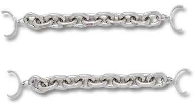 Jibbitz Silver Sandal Chain 2 Pack