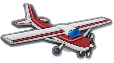 Jibbitz Small Piston Airplane