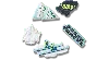 Jibbitz Snowy Skiing 5 Pack