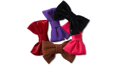 Jibbitz Solid Romantic Bow 5 Pack