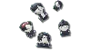 Jibbitz South Park Goth Kids 5 Pack In Multi