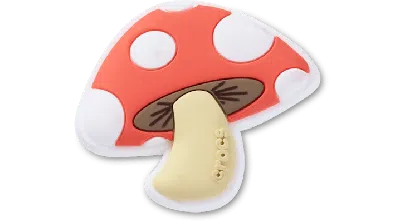 Jibbitz Speckled Mushroom