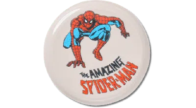 Jibbitz Spider-man Elevated Button