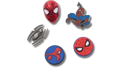 Jibbitz Spiderman Ii 5 Pack In Multi