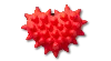 Jibbitz Spike Red Heart