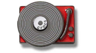 Jibbitz Spinning Record Player