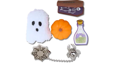 Jibbitz Spooky Halloween 5 Pack