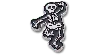 Jibbitz Spooky Skeleton