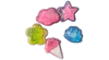Jibbitz Squish Glitter Icons 5 Pack