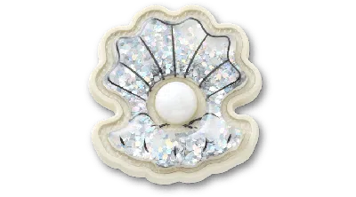 Jibbitz Squish Pearl Shell