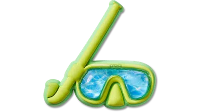 Jibbitz Squish Snorkel Mask
