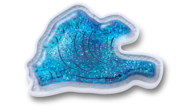 Jibbitz Squish Waves In Blue