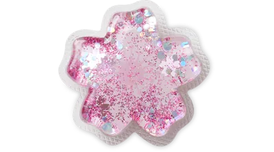 Jibbitz Squishy Cherry Blossom Flower In Pink