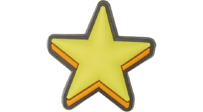 Jibbitz Star In Yellow