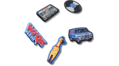 Jibbitz Stranger Things Squawk 5 Pack In Multi