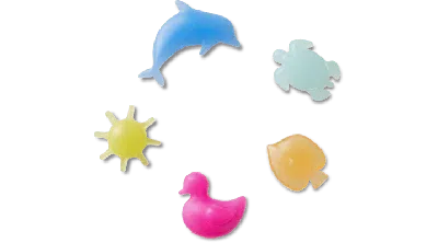 Jibbitz Summer Shapes 5 Pack