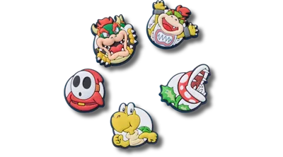 Jibbitz Super Mario™ Foes 5-pack In Animal Print