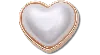 Jibbitz Super Mini Pearl Heart